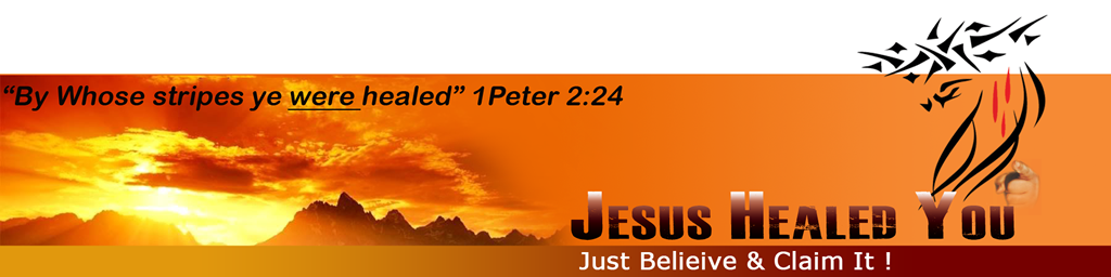 Jesus Healed You| By Whose Stripes Ye Were Healed|Jesus Heals Today|1 Peter  2:24|Healing Scriptures|Healing Through Jesus
